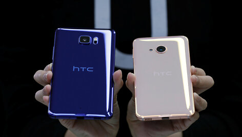 &bdquo;HTC U Ultra&ldquo; ir &bdquo;HTC U Play&ldquo; i&scaron;manieji telefonai