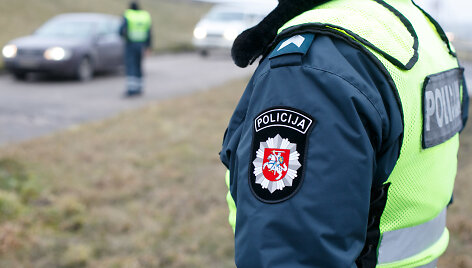 Policijos reido akimirkos