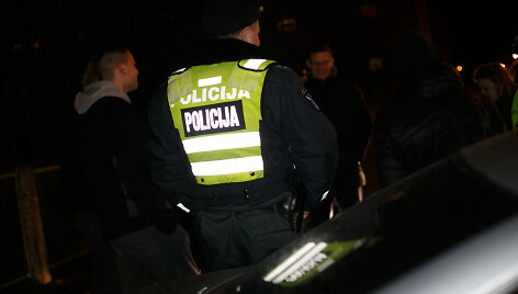 Policijos reido akimirkos
