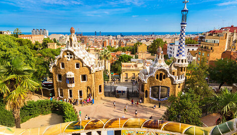 Park Guell Barselonoje