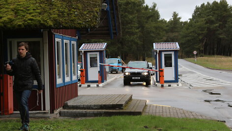 Alksnynės kontrolės postas veikė kaip ir kasdien &ndash; pajungtas generatorius.
