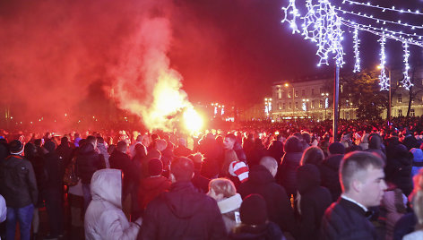 Naujųjų metų sutiktuvės Vilniaus centre