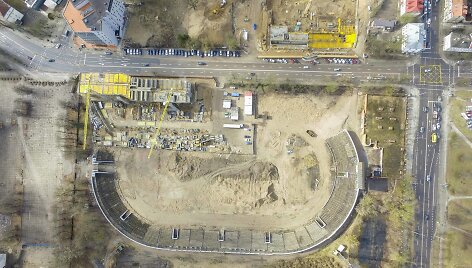 Žalgirio stadiono teritorijoje  statomas vie&scaron;butis &bdquo;Marriott&ldquo;