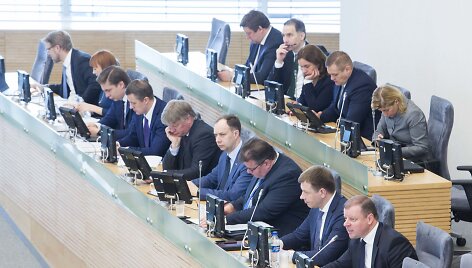 Vyriausybės veiklos ataskaitos pristatymas