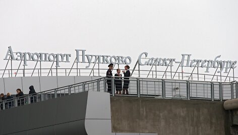 Pulkovo oro uostas Sankt Peterburge