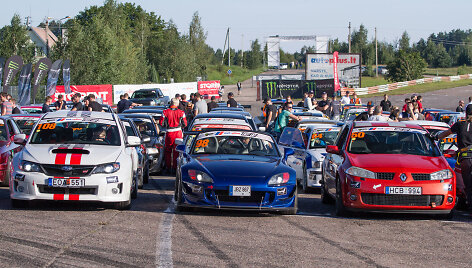 &bdquo;Autoplius Fast Lap&ldquo; dalyvių paradas