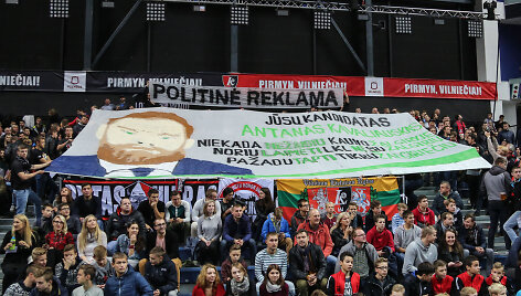 Antano Kavaliausko sugrįžimas į Vilnių: prie&scaron;i&scaron;kas &bdquo;Lietuvos ryto&ldquo; sirgalių sutikimas