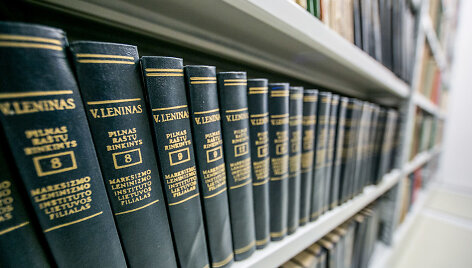 Nacionalinės bibliotekos saugykloje &ndash; ir kelis de&scaron;imtmečius skaitytojams nebereikalingos knygos