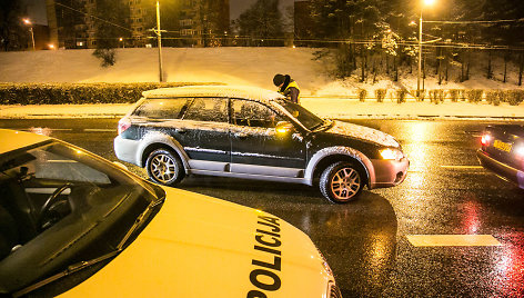 Policijos reidas Vilniuje