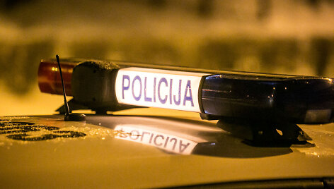 Policijos reidas Vilniuje