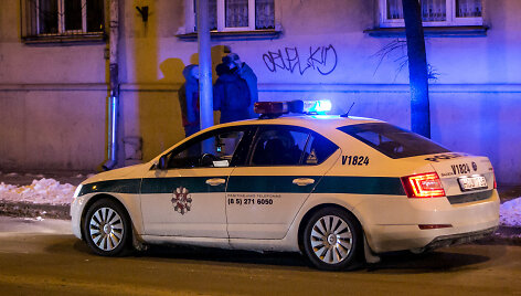 Naktinis Vilniaus kelių policijos reidas