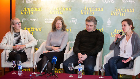 Filmo „Amžinai kartu“ spaudos konferencija