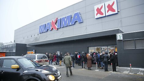 Evakuota &bdquo;Maxima&ldquo; Karolini&scaron;kėse