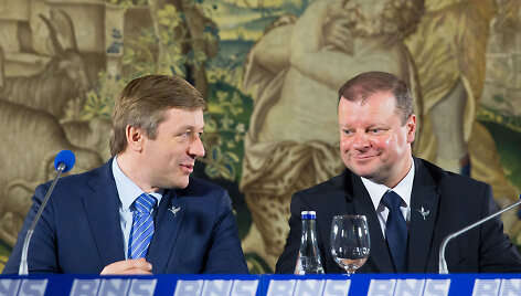 Ramūnas Karbauskis, Saulius Skvernelis