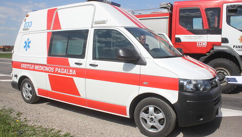 Avarija Panevėžio aplinkkelyje