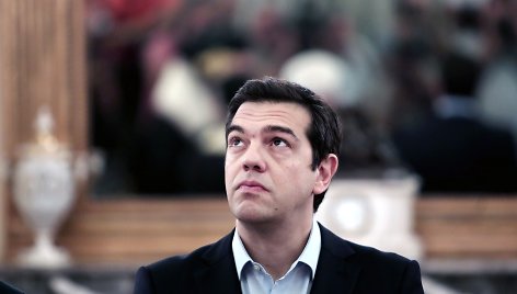 Graikijos premjeras Aleksis Cipras