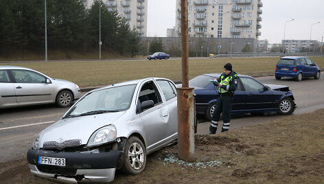 Avarija Pilaitės pr.