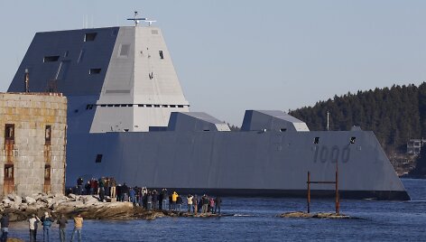 USS Zumwalt eskadrinis minininkas