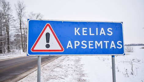 Pamarys tvenkiasi jau pusiaužiemį