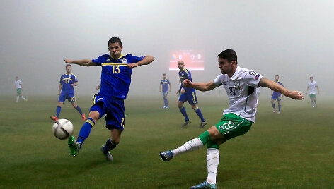 Euro 2016 atranka: Bosnija ir Hercegovina &ndash; Airija