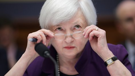 7. Federalinės rezervų sistemos pirmininkė Janet Yellen