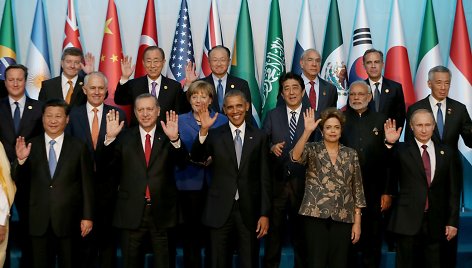 G-20 šalių vadovų suvažiavimas Turkijoje