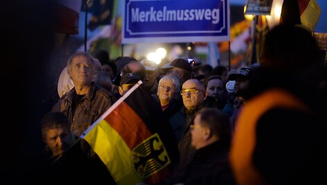 Antiislami&scaron;kas mitingas Vokietijoje