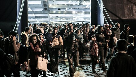 Migrantai Graikijoje