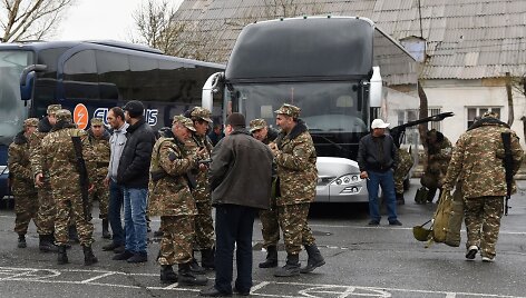 Atsinaujinęs konfliktas tarp Armėnijos ir Azerbaidžano Kalnų Karabache