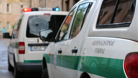 Žmogžudystės vietoje Paupio gatvėje