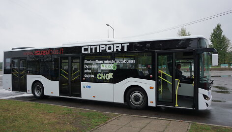 Modernusis, bandymams skirtas "Citiport" autobusas