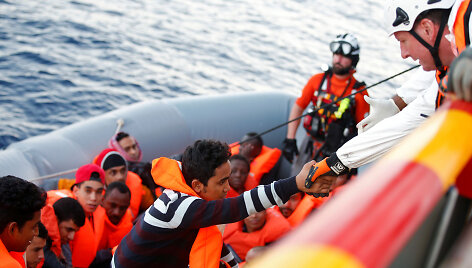 Prie Kipro i&scaron;gelbėta apie 80 migrantų