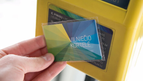 Vilniaus vie&scaron;ojo transporto bilietai