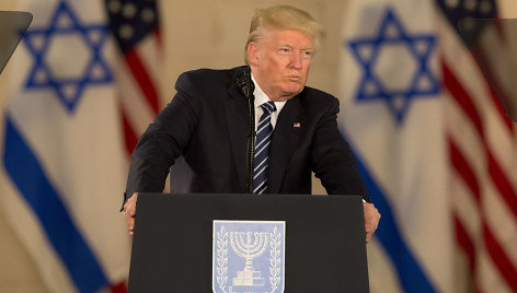 Donaldas Trumpas Izraelyje