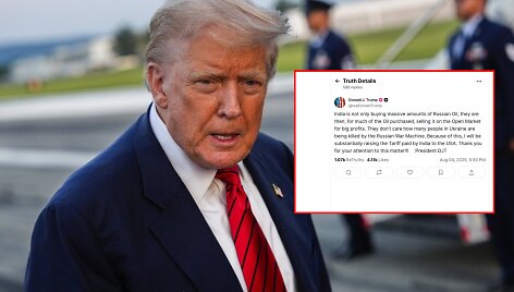 Donaldas Trumpas ir jo žinutė