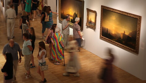 Ivano Aivazovskio darbų parodoje
