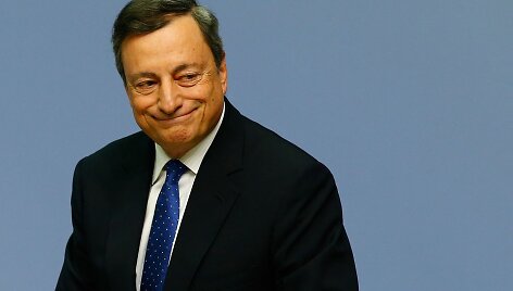 11.  Mario Draghi &ndash; Europos centrinio banko vadovas