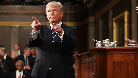 Donaldo Trumpo kalba JAV Kongresui