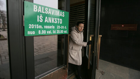 I&scaron;ankstinis balsavimas