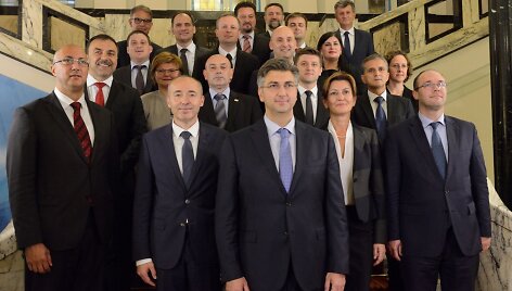 Naujoji Kroatijos vyriausybė