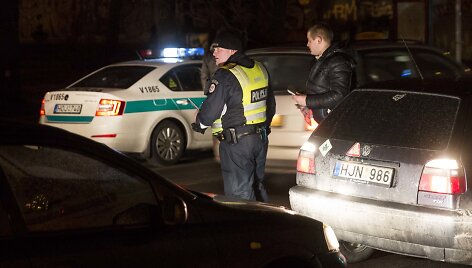 Policijos reidas Vilniuje