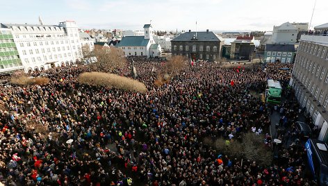 Protestas Islandijoje