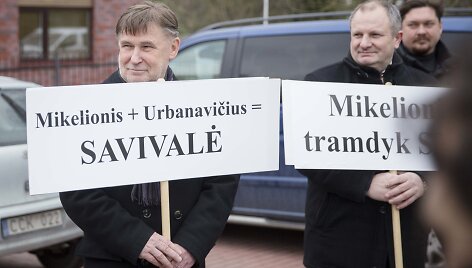 Valdas Vasiliauskas ir Kęstas Komskis 