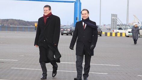 Maro&scaron;as &Scaron;efčovičius ir Rokas Masiulis