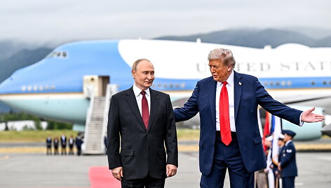 Vladimiras Putinas ir Donaldas Trumpas