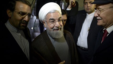 Irano prezidentas Hassanas Rouhani