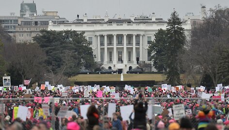 Protestai prie Baltųjų rūmų