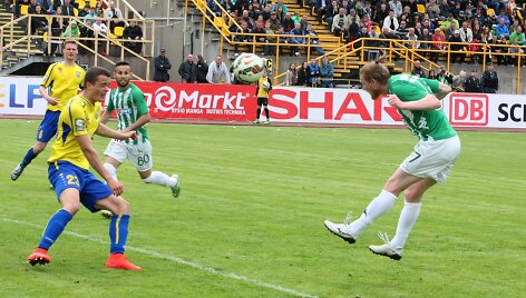 &Scaron;iauliuose LFF finalas &ndash; &bdquo;Žalgiris&ldquo; įveikė &bdquo;Atlantą&ldquo; 2:0