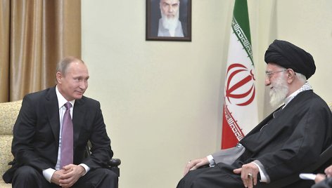 V.Putinas ir ajatola Khamenei