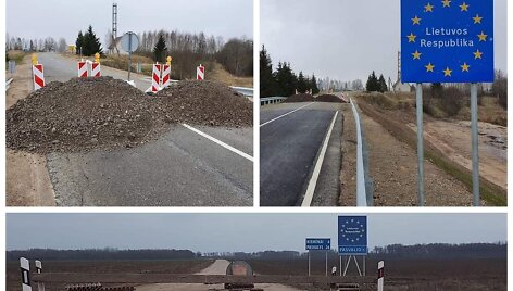 Užbarikaduoti keliai i&scaron; Lietuvos